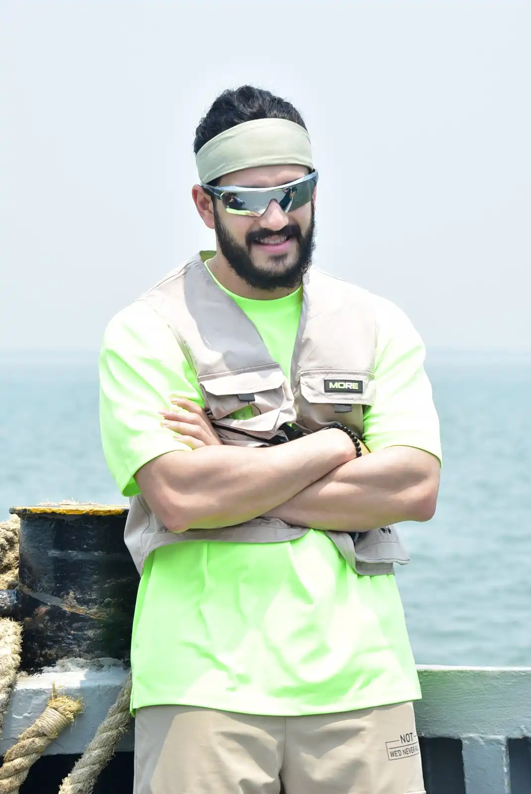 Agent Movie Team Special Interview at Kakinada port