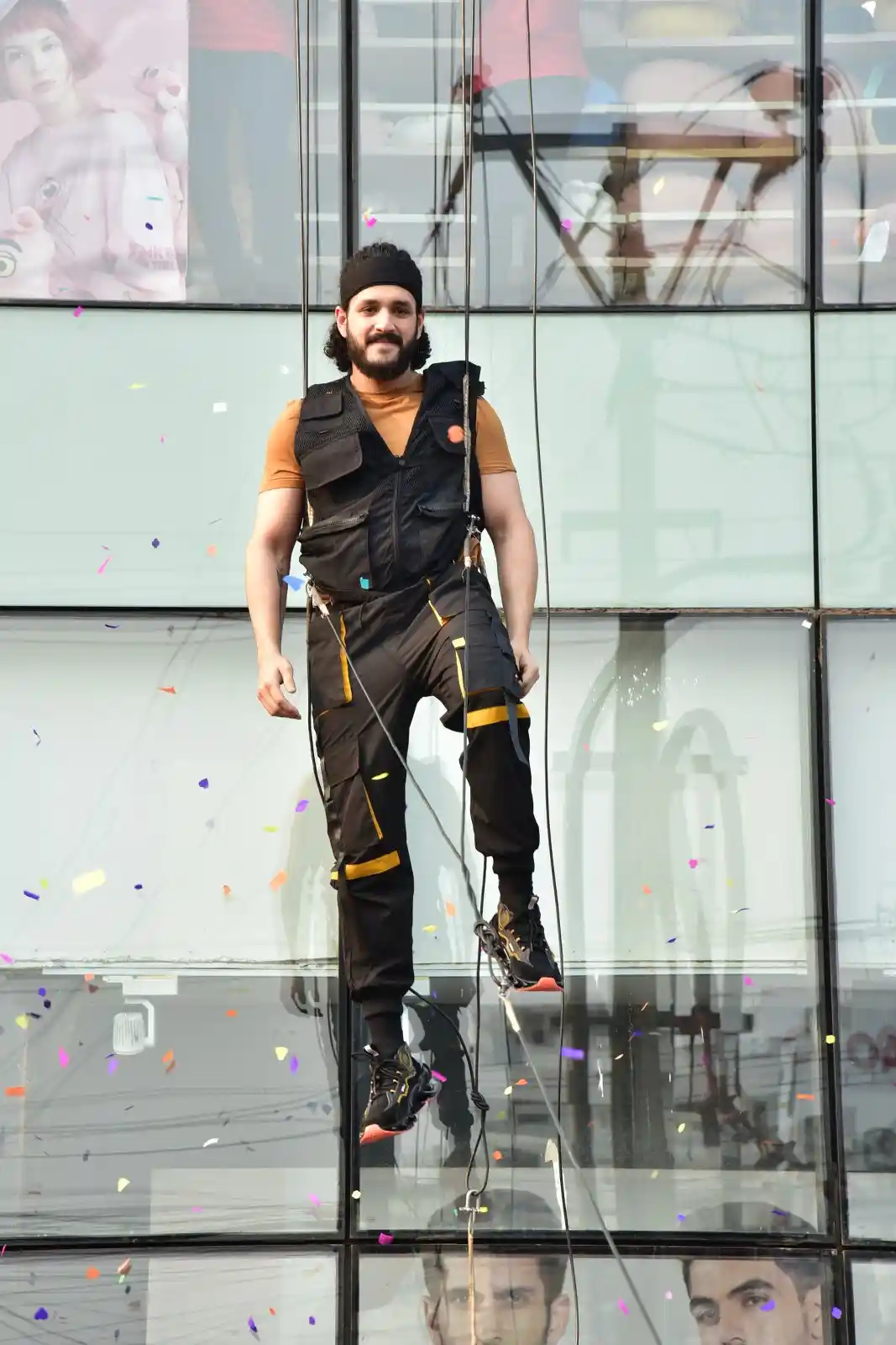 Agent movie Promotions at Vijayawada