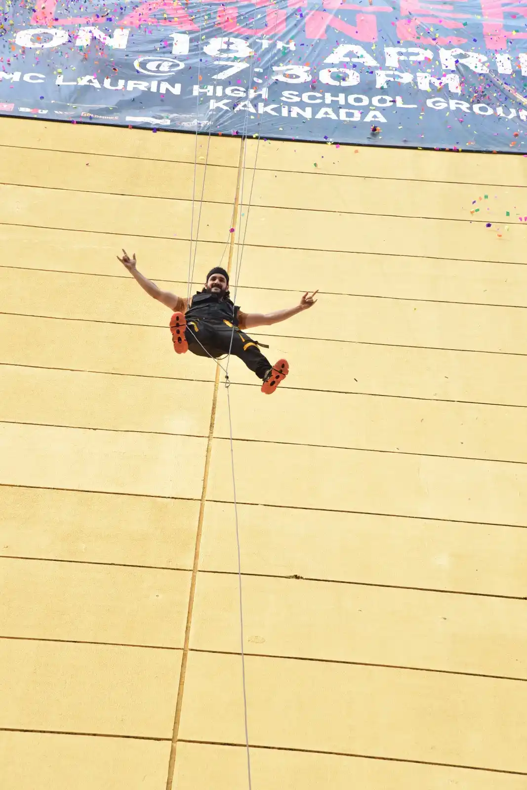 Agent movie Promotions at Vijayawada