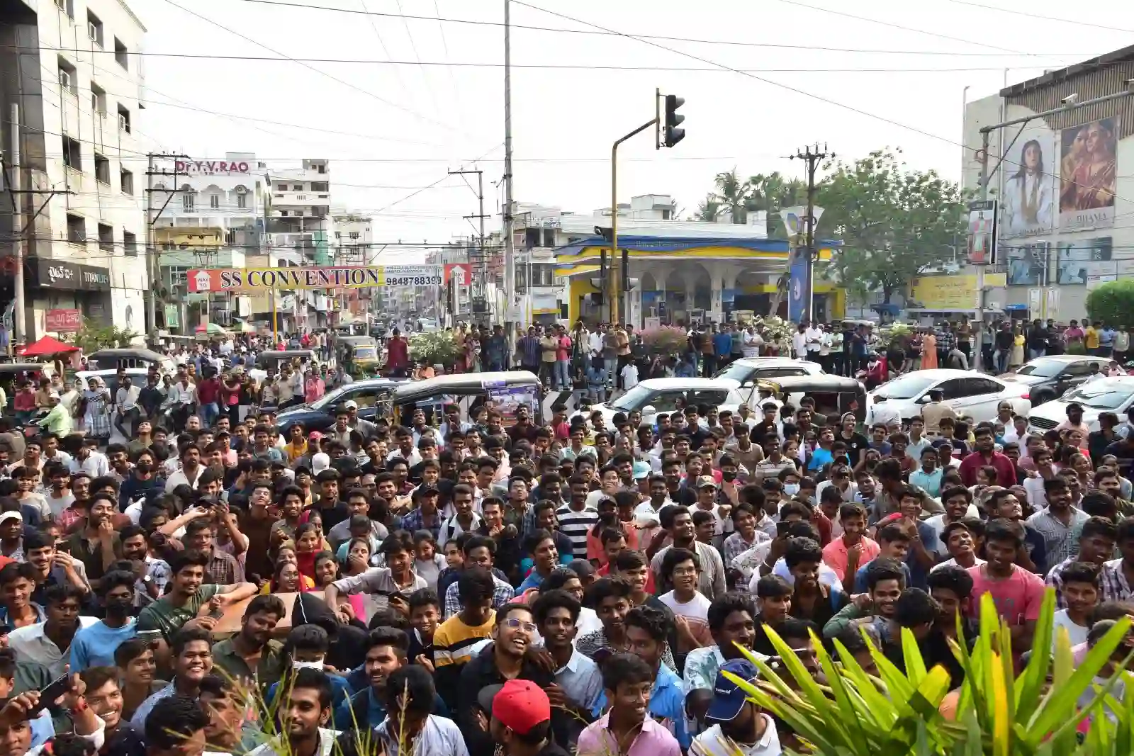 Agent movie Promotions at Vijayawada