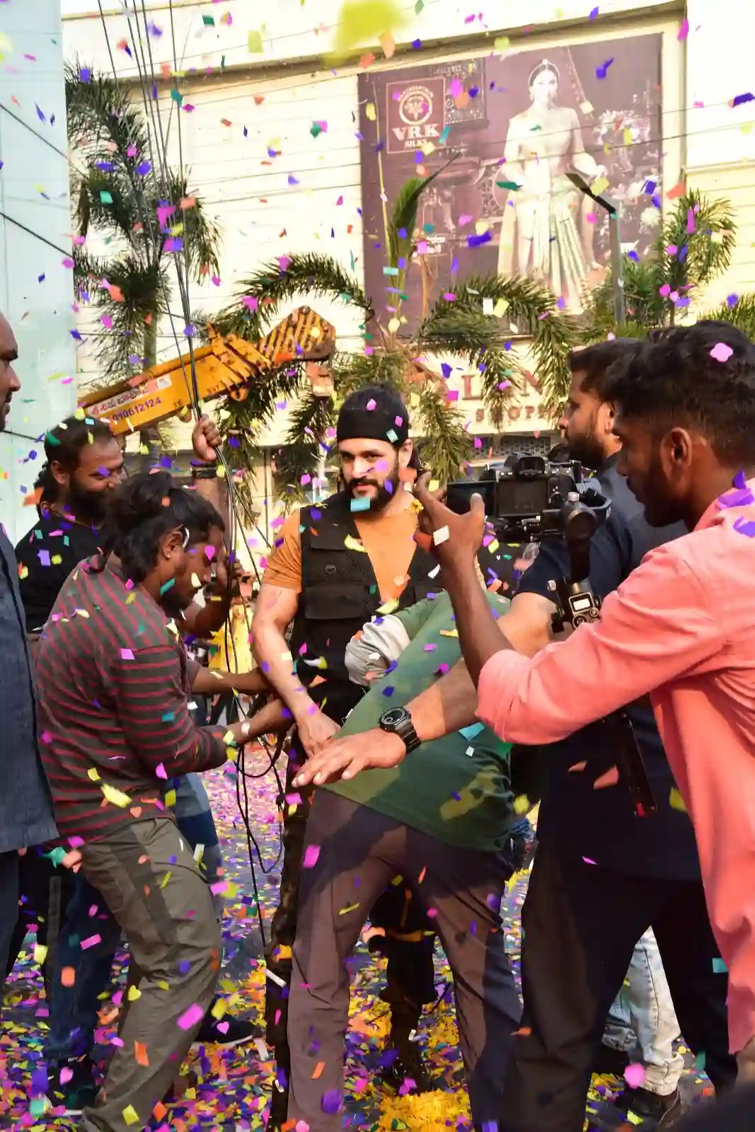 Agent movie Promotions at Vijayawada