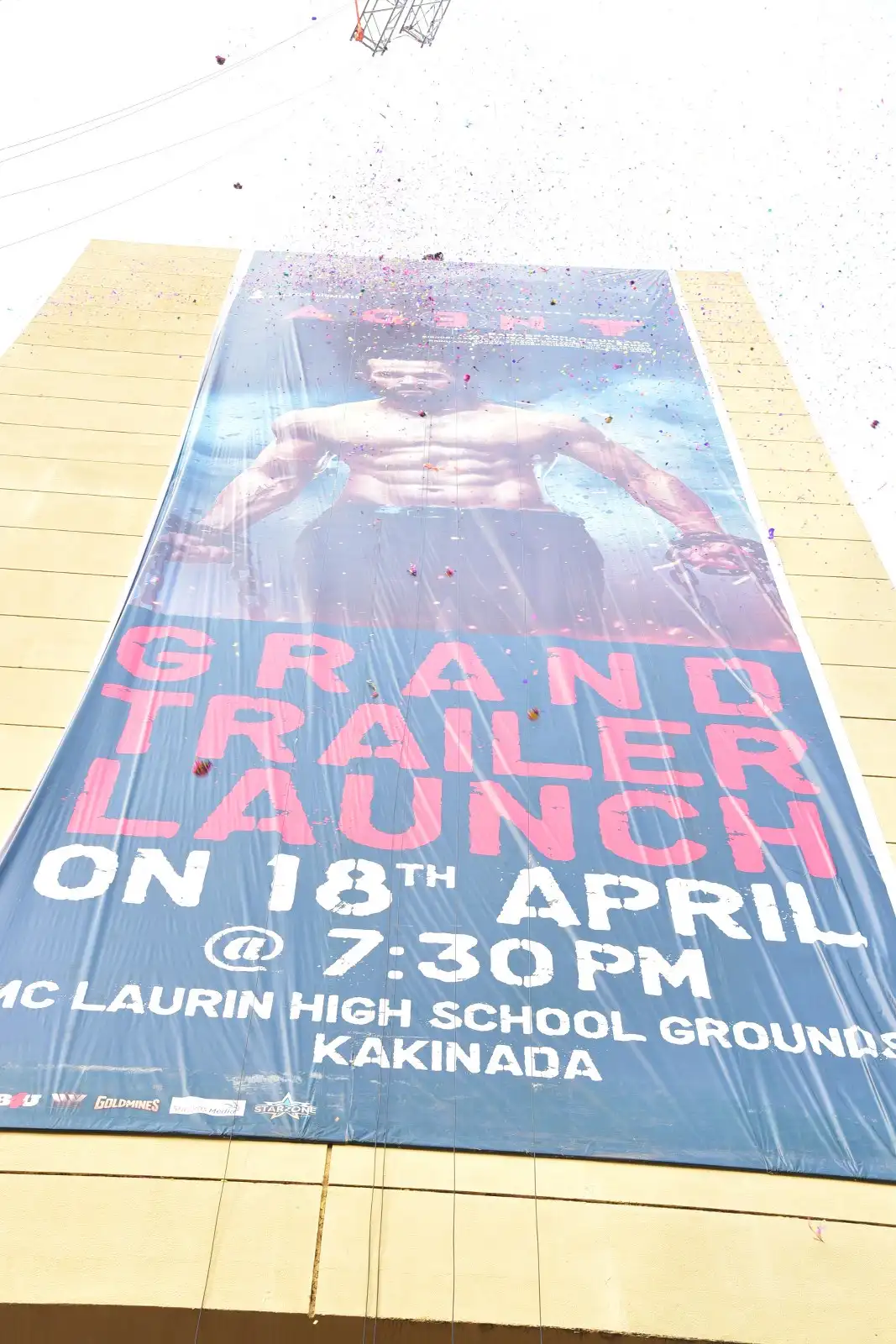 Agent movie Promotions at Vijayawada