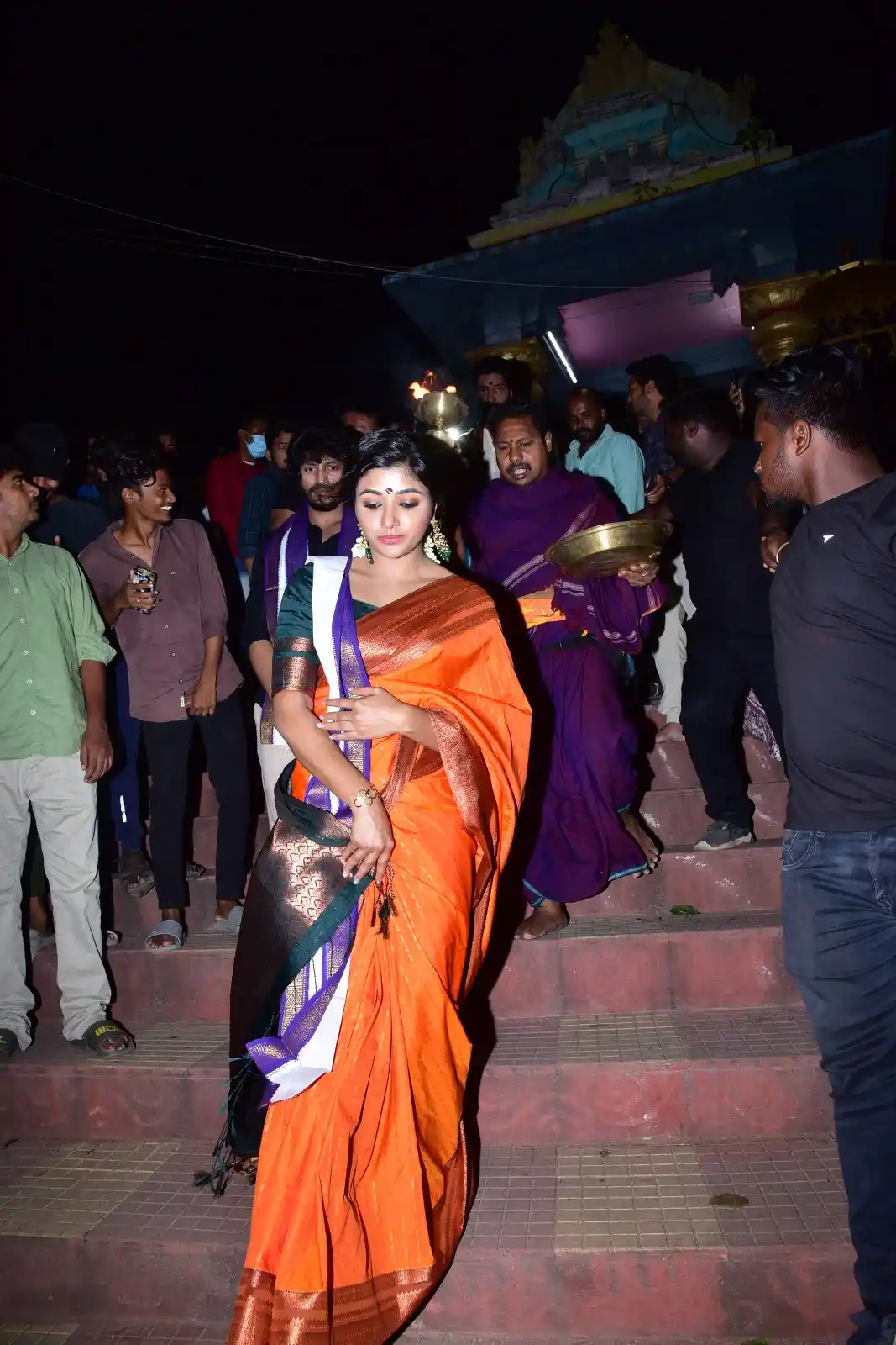 Allari Naresh Ugram movie team promotions at godavari