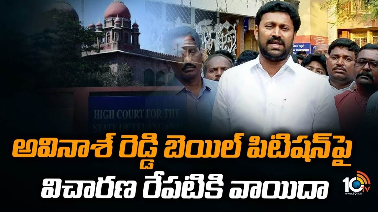 Avinash Reddy : అవినాశ్ రెడ్డి ముందస్తు బెయిల్ పిటిషన్ పై విచారణ వాయిదా