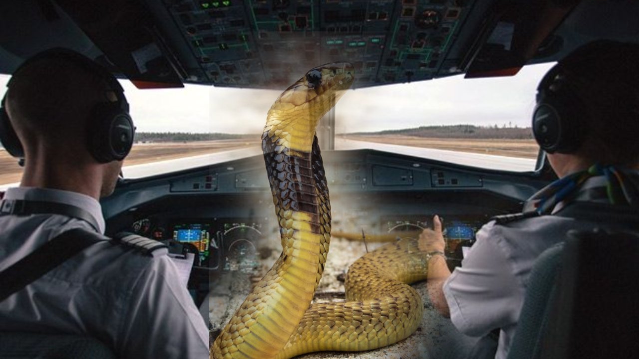 Cobra Under Pilot Seat: పైలట్ సీటు కింద కింగ్‌కోబ్రా .. విమానం ఎమర్జెన్సీ ల్యాండింగ్ తరువాత షాక్ ఇచ్చిన కోబ్రా