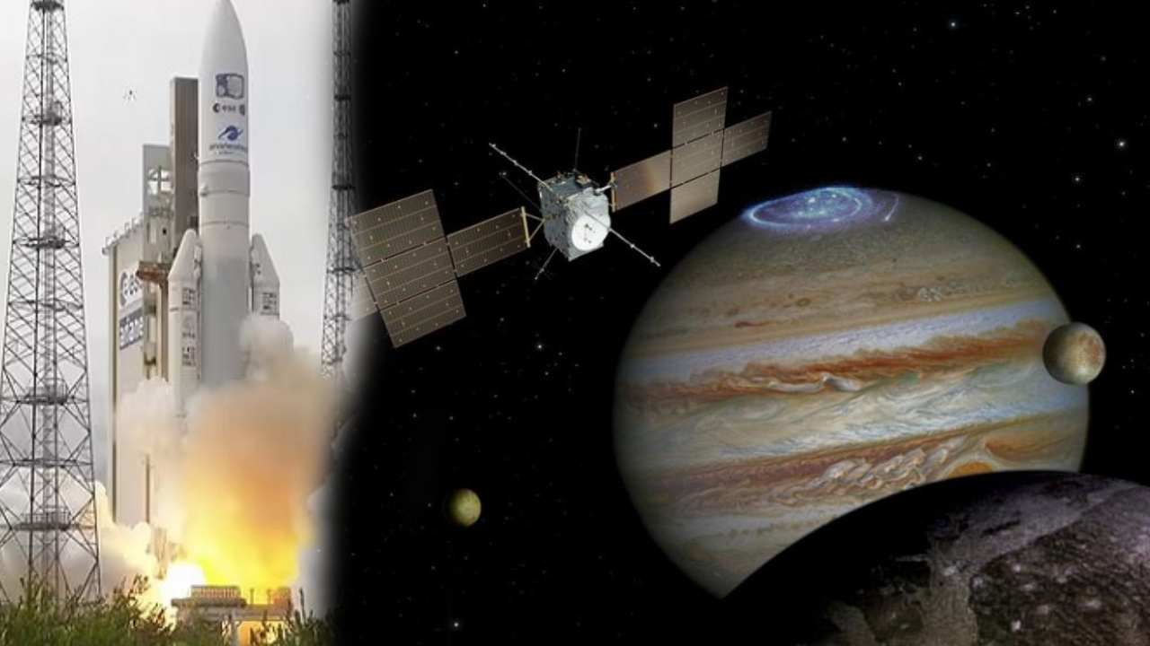 ESA JUICE Spacecraft : గురు గ్రహం గుట్టు విప్పటానికి నింగిలోకి ‘జ్యుస్’..