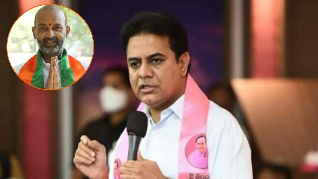 KTR: పిచ్చోడి చేతిలో పార్టీ ఉంటే ప్రజాస్వామ్యానికే ప్రమాదం : కేటీఆర్