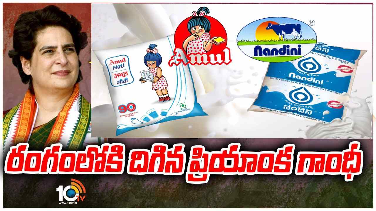 Karnataka elections 2023: నందిని Vs అమూల్.. కర్ణాటక ర్యాలీలో ప్రియాంక గాంధీ ఏమన్నారంటే?
