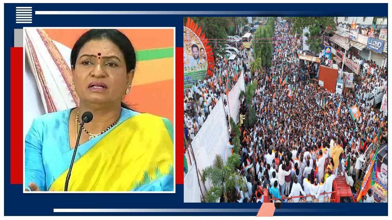 Nirudyoga March: ఆ మంత్రి గుండెల్లో గుబులు.. అందుకే పరుగున యూనివర్సిటీకి వెళ్లారు: డీకే అరుణ