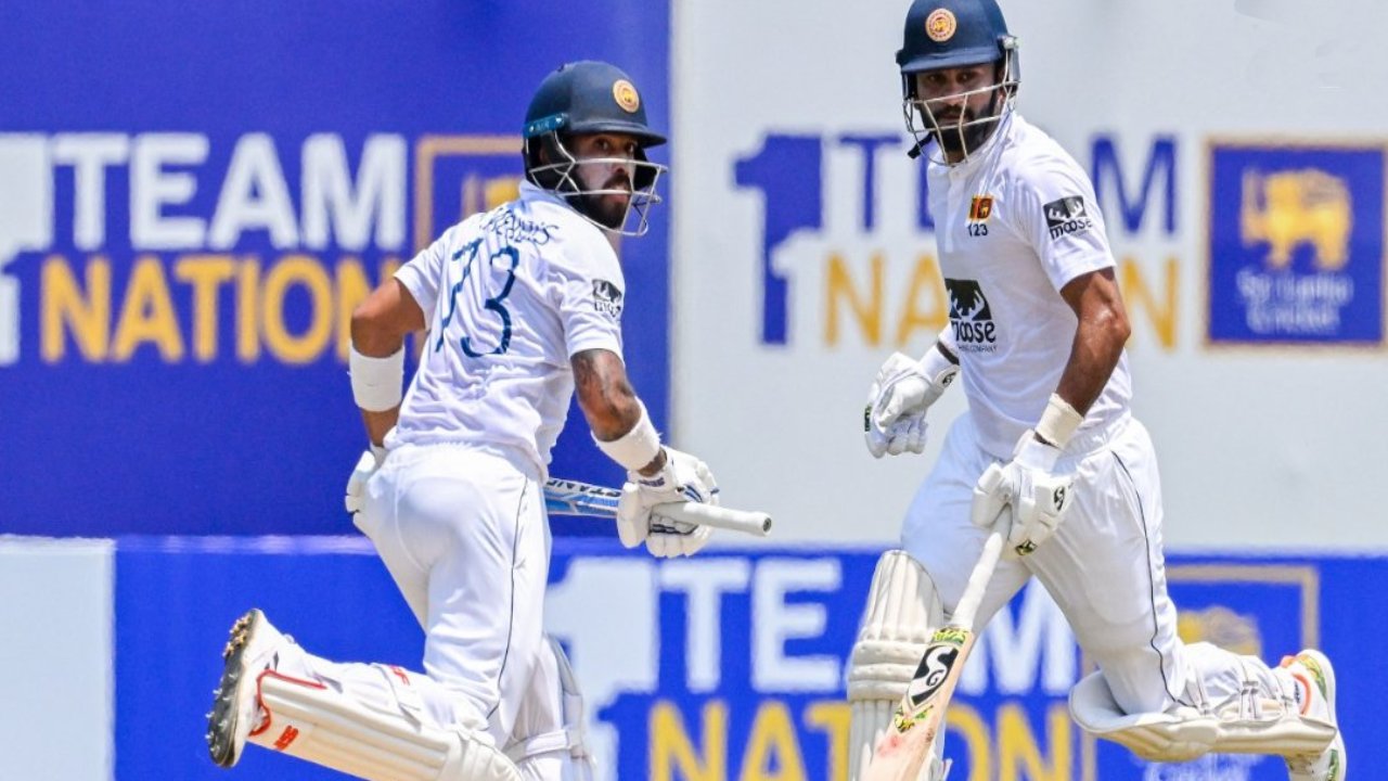 SL vs IRE 1st Test: ప‌సికూన‌ల‌పై క‌రుణ‌ర‌త్నే, కుశాల్ భారీ శ‌త‌కాలు
