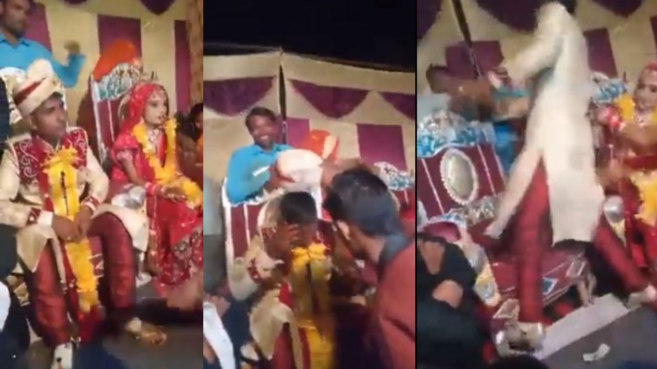 Prank went wrong : ప్రాంక్ కాస్తా తుస్సుమంది.. పెళ్లికొడుకు పీకుడికి బావమరిదికి చుక్కలు కనిపించాయి..