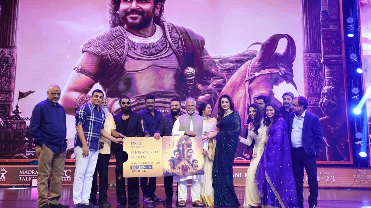 Ponniyin Selvan 2 Pre Release Event at Hyderabad