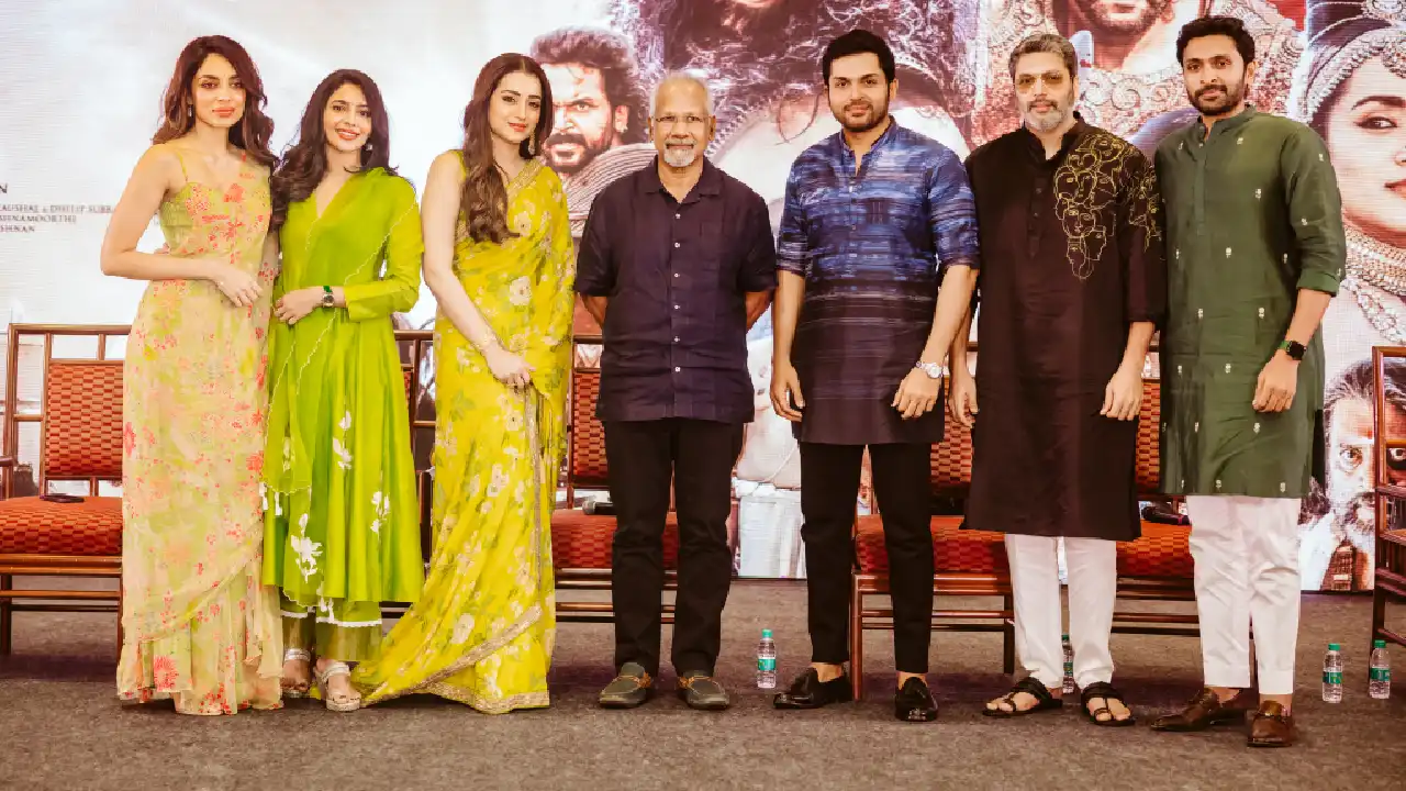 Ponniyin Selvan 2 Chennai Press Meet Gallery