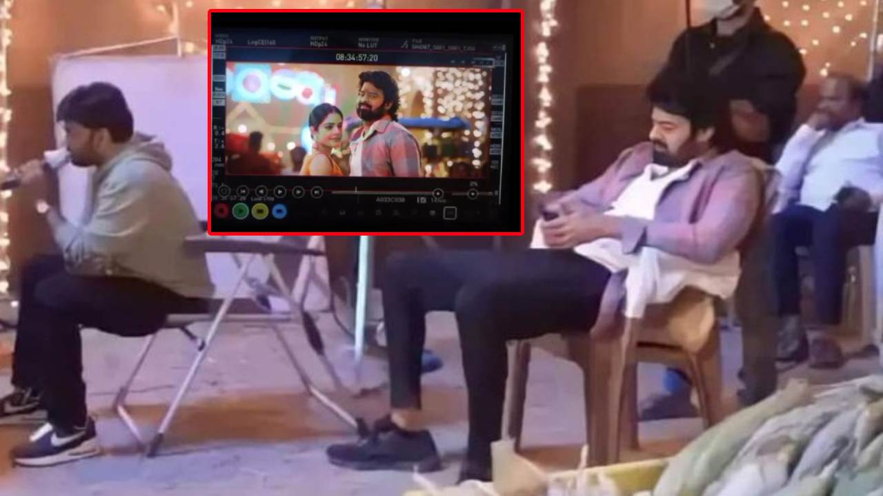 Prabhas : ప్రభాస్, మారుతీ సినిమా నుంచి ఫోటో లీక్.. గుబురు గడ్డంతో ప్రభాస్ డిఫరెంట్ లుక్!