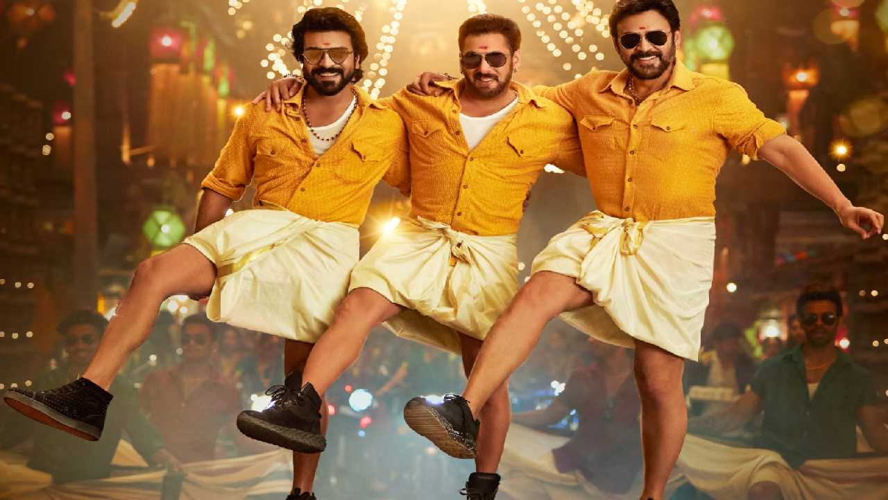 Ram Charan : సల్మాన్ అండ్ వెంకీ మామతో చరణ్ మాస్ స్టెప్పులు అదరగొట్టేశాడుగా..