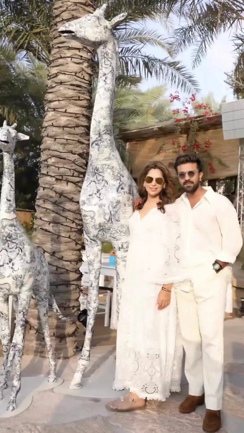 Ram Charan wife Upasana baby shower pics