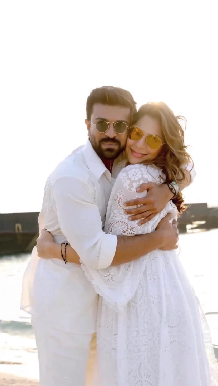 Ram Charan wife Upasana baby shower pics