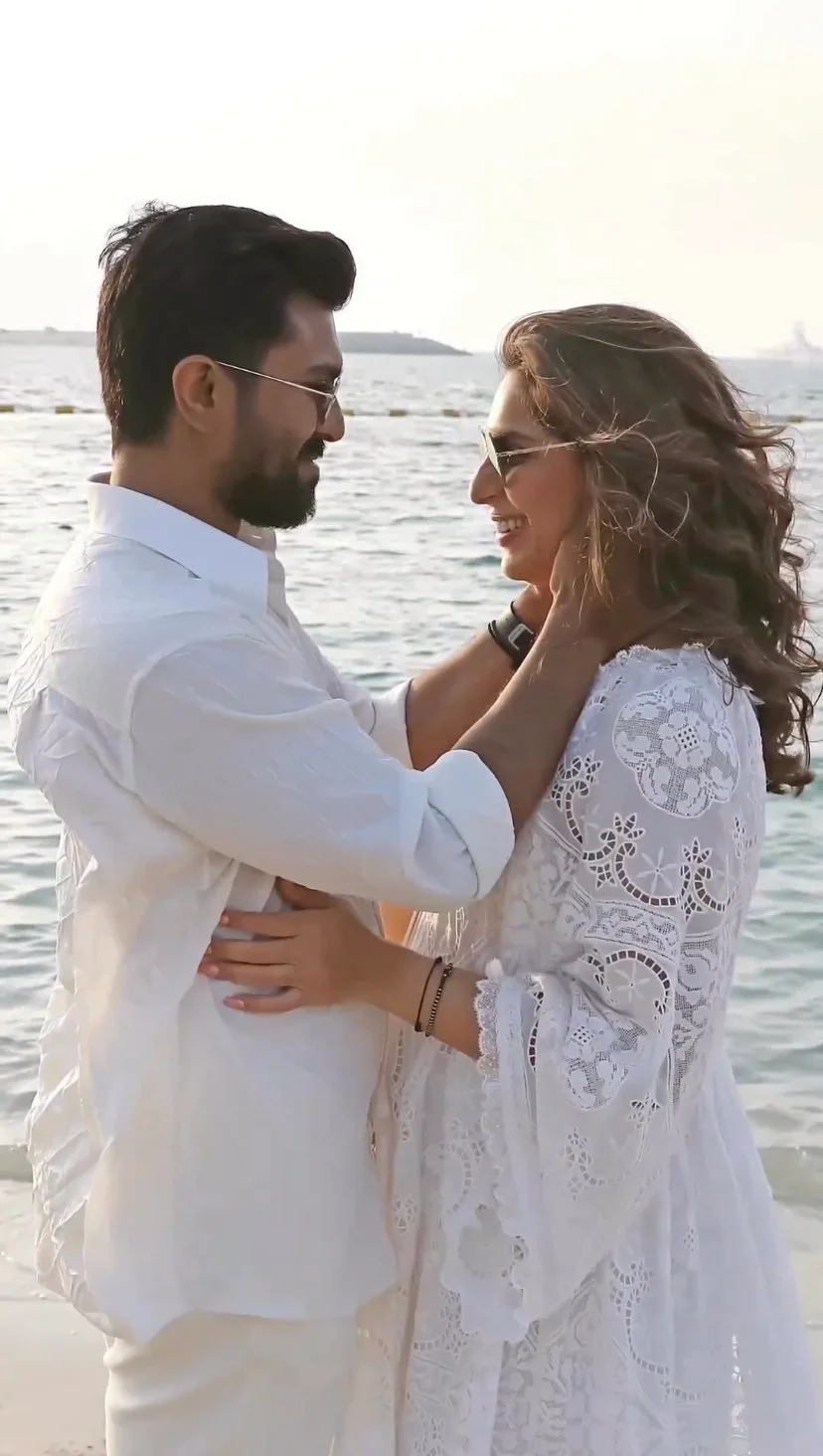 Ram Charan wife Upasana baby shower pics