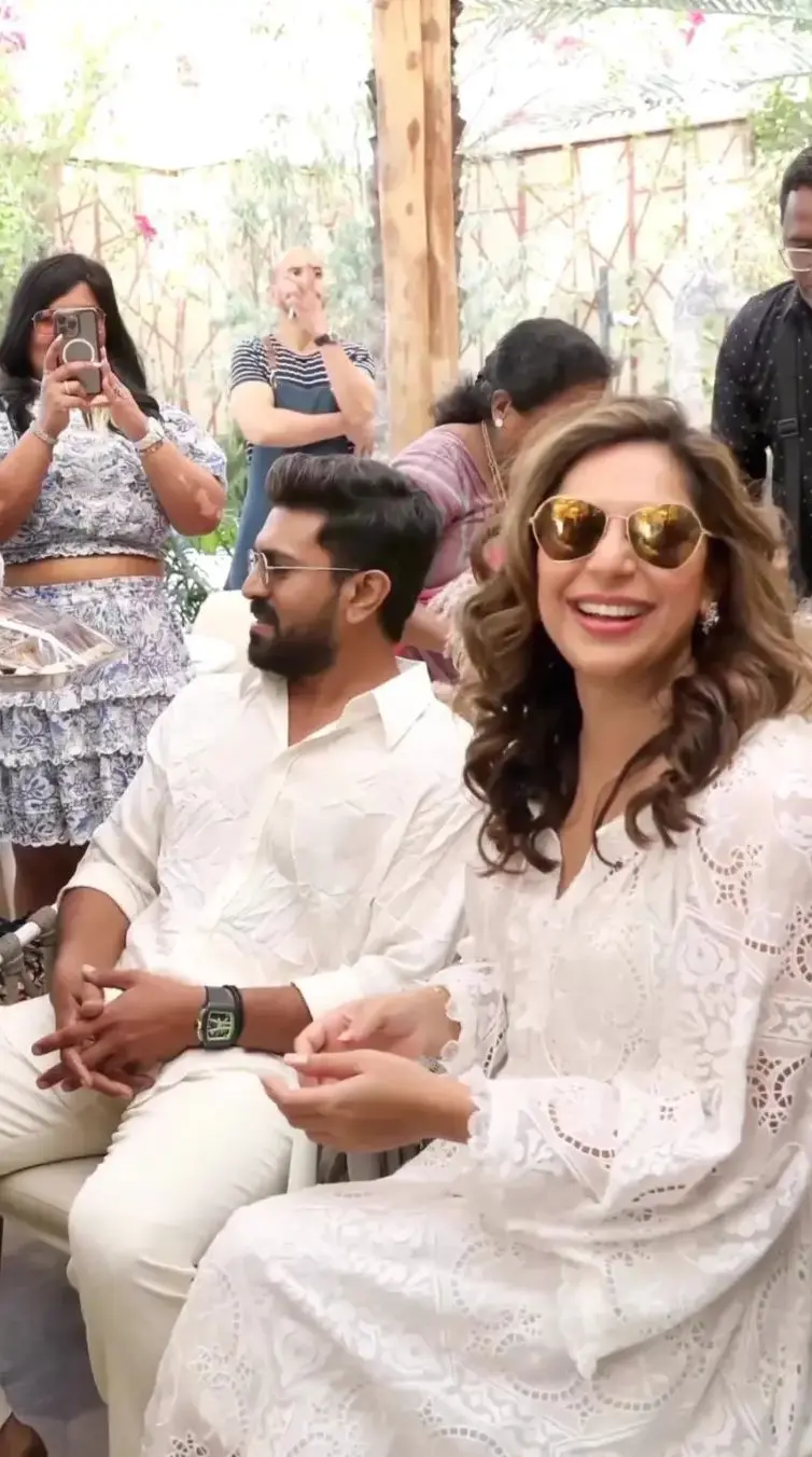 Ram Charan wife Upasana baby shower pics