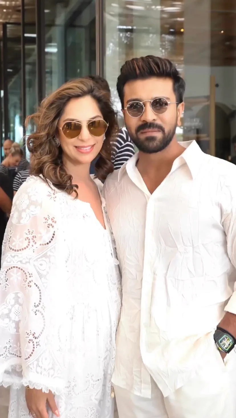 Ram Charan wife Upasana baby shower pics