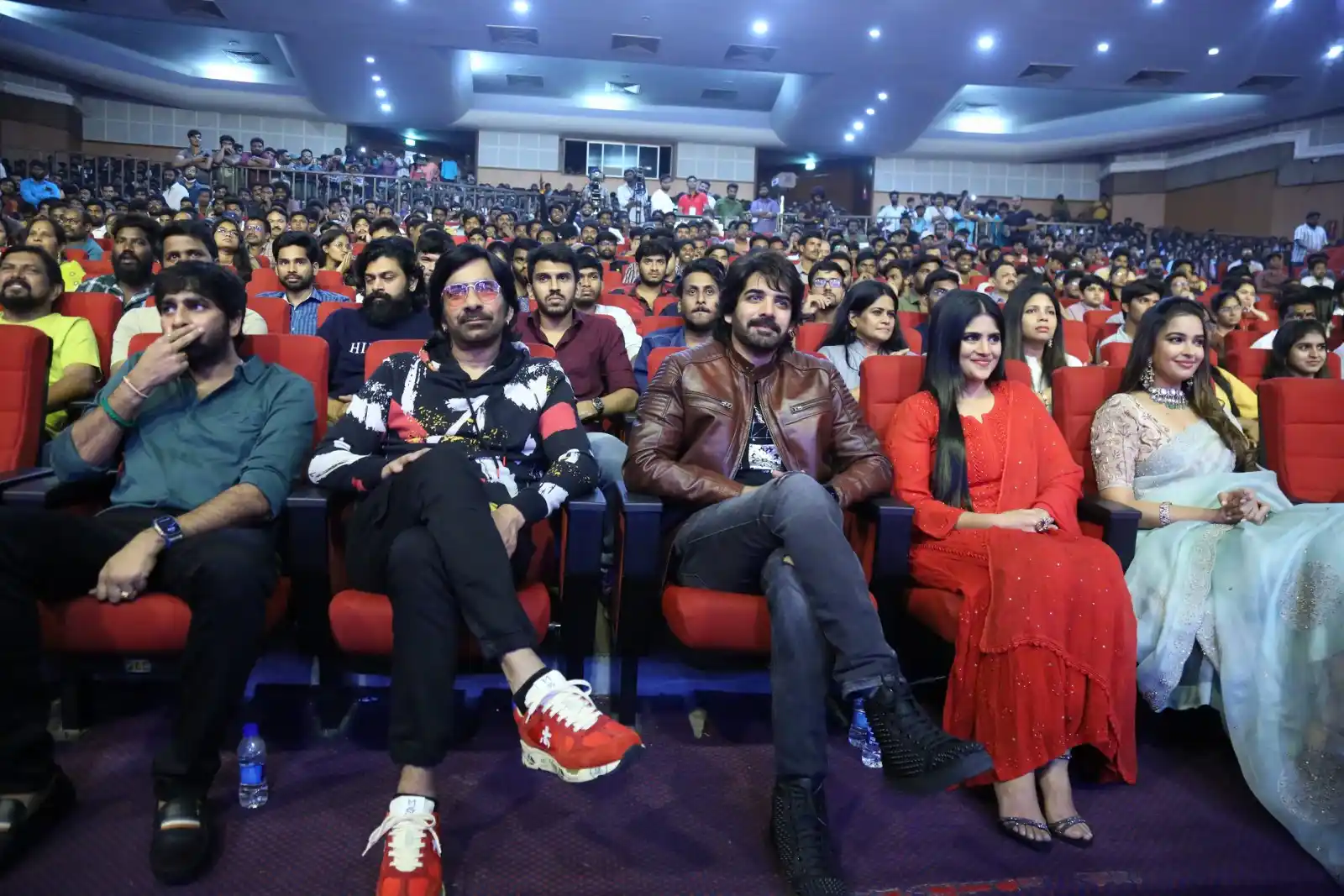 Raviteja Ravanasura Pre Release event gallery