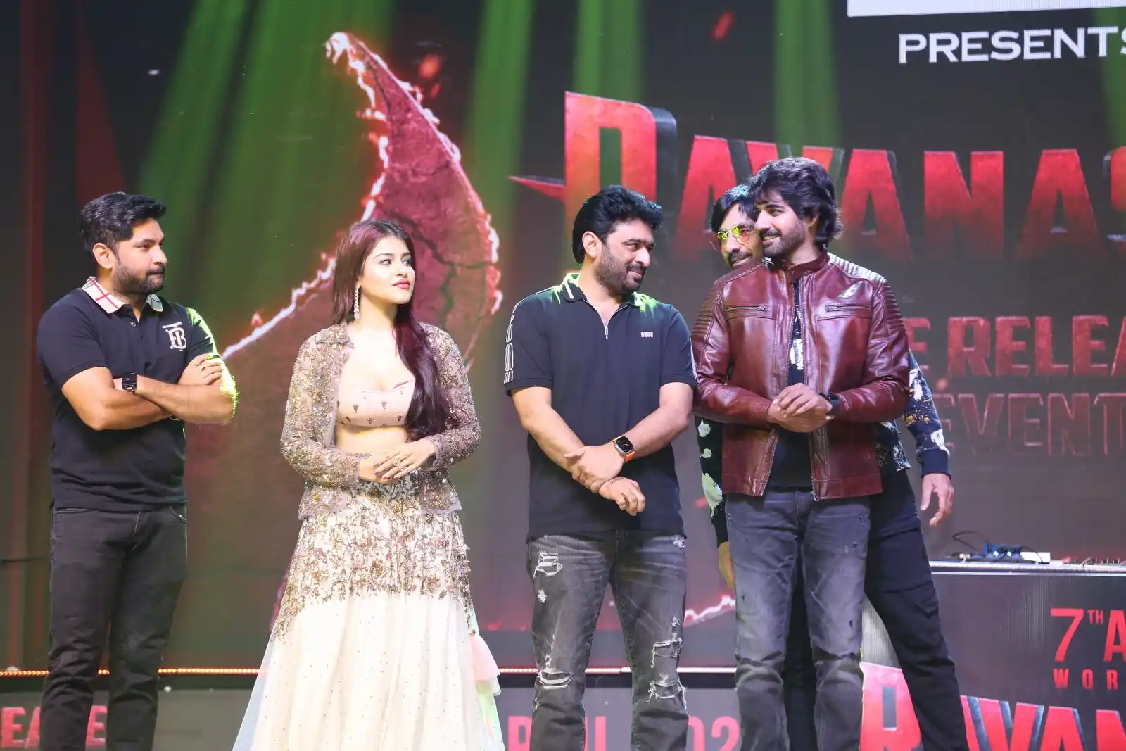 Raviteja Ravanasura Pre Release event gallery