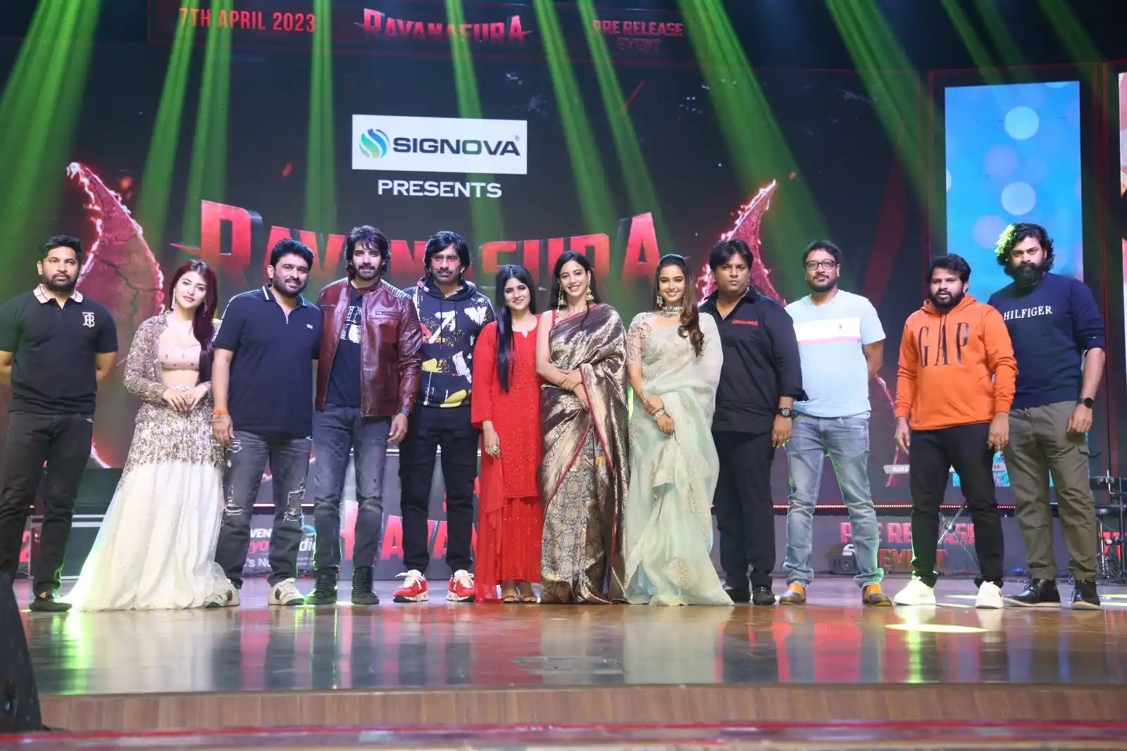 Raviteja Ravanasura Pre Release event gallery
