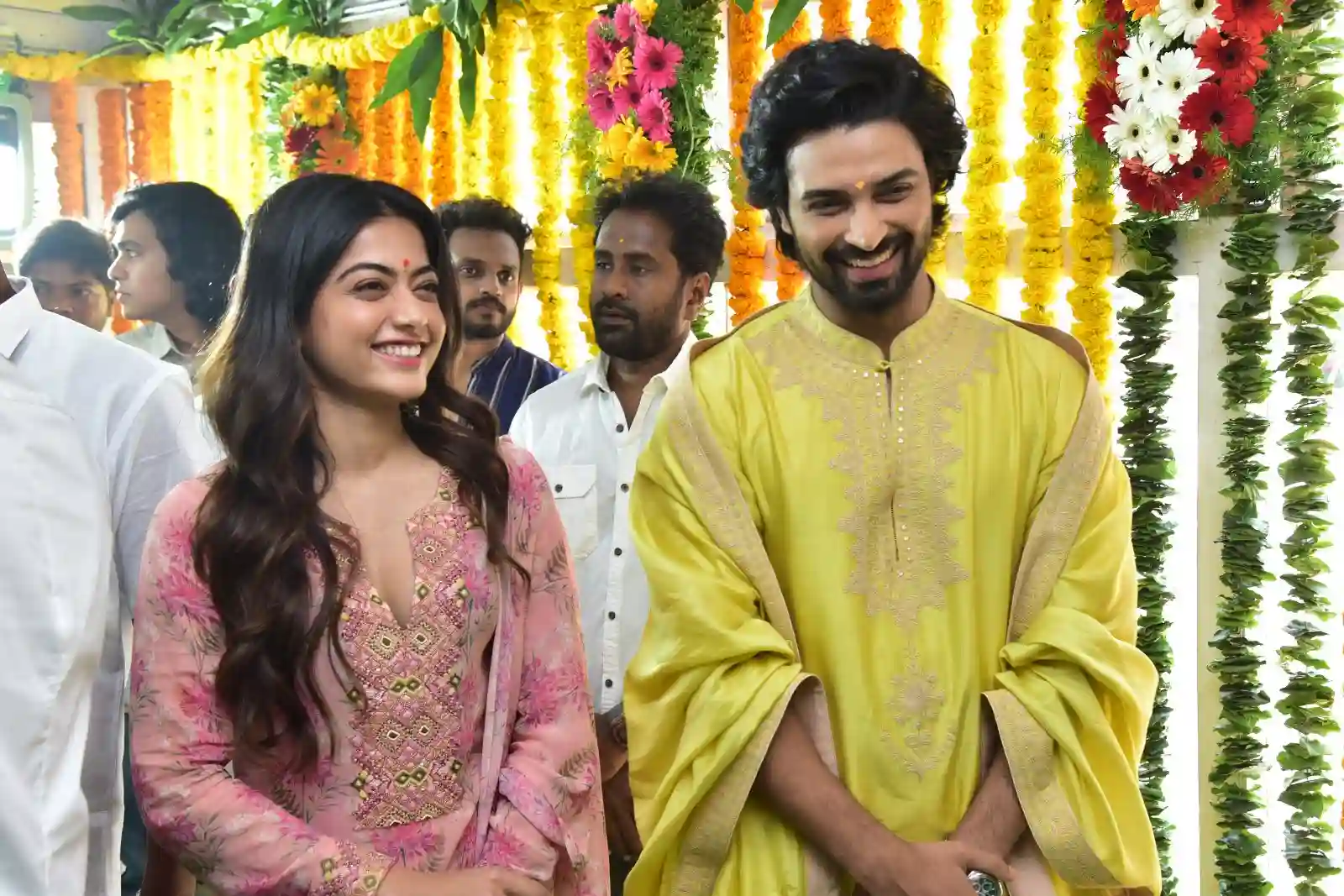 Rashmika Mandanna Rainbow Movie Opening Ceremony