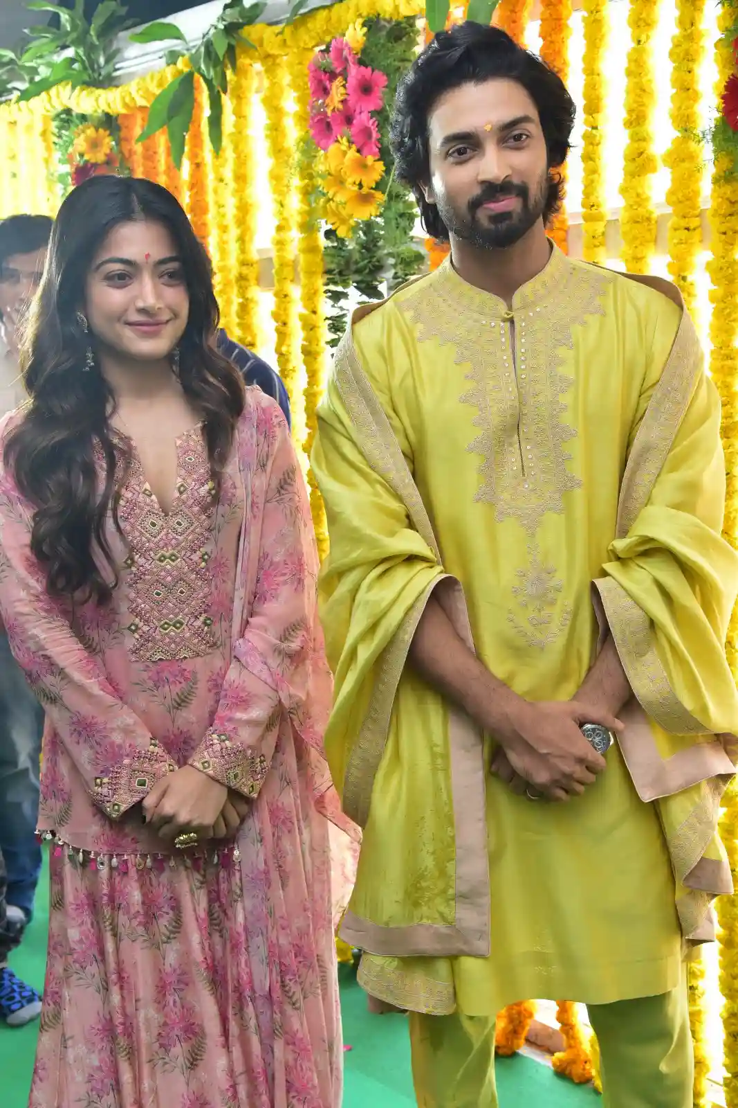 Rashmika Mandanna Rainbow Movie Opening Ceremony