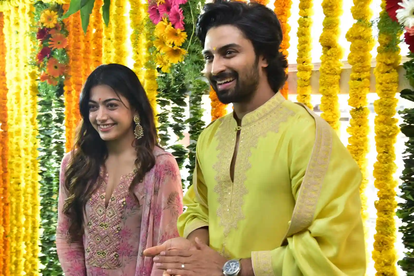 Rashmika Mandanna Rainbow Movie Opening Ceremony