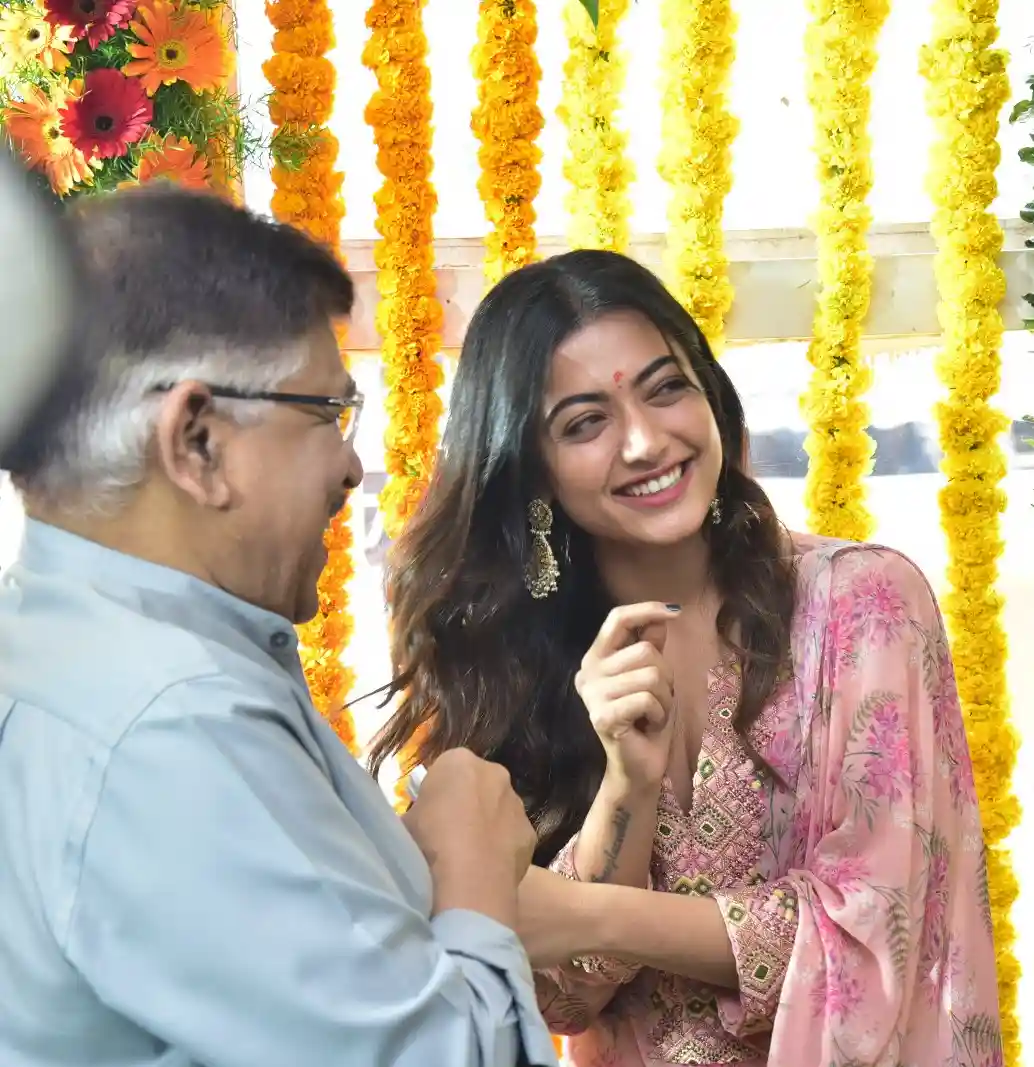 Rashmika Mandanna Rainbow Movie Opening Ceremony