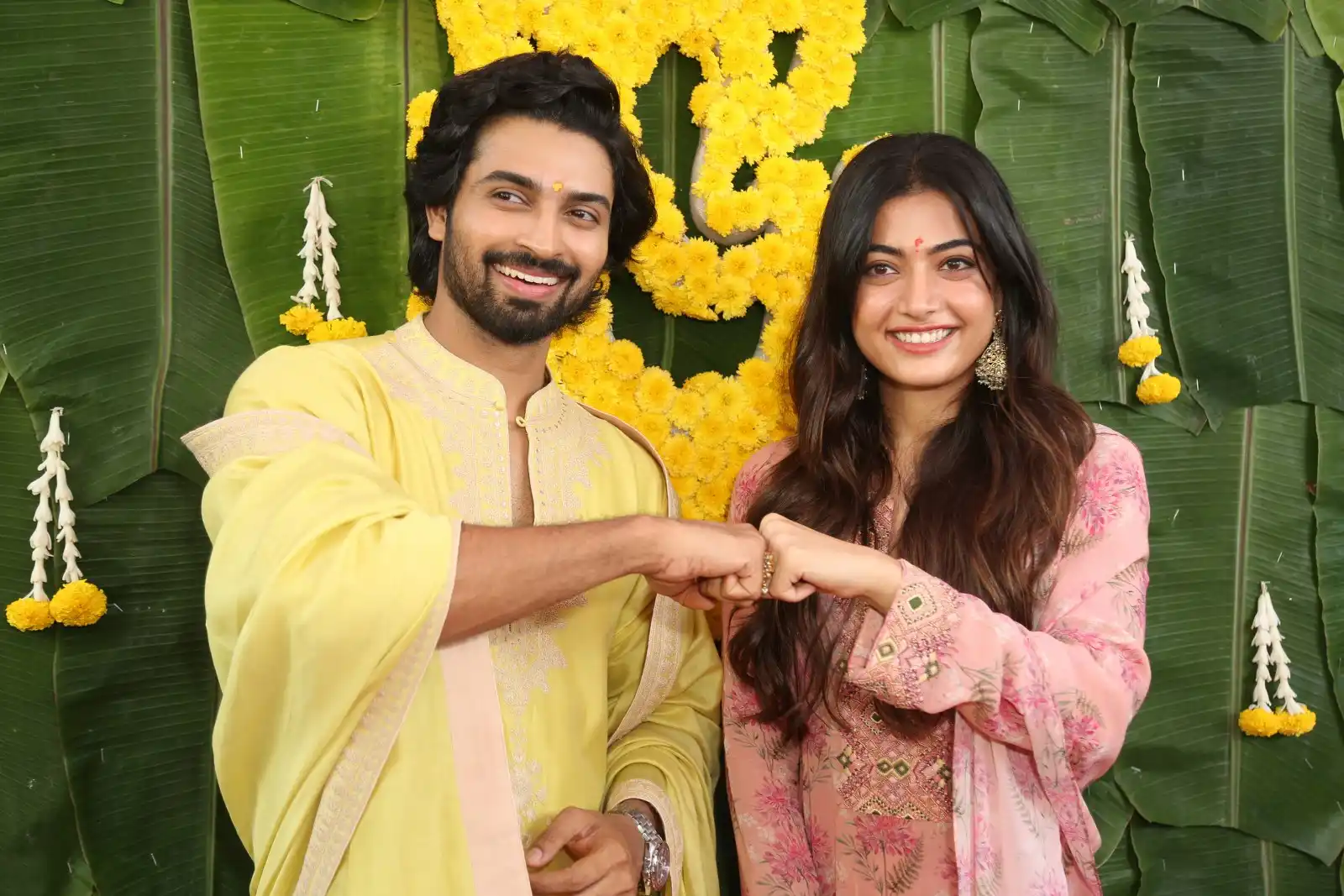 Rashmika Mandanna Rainbow Movie Opening Ceremony