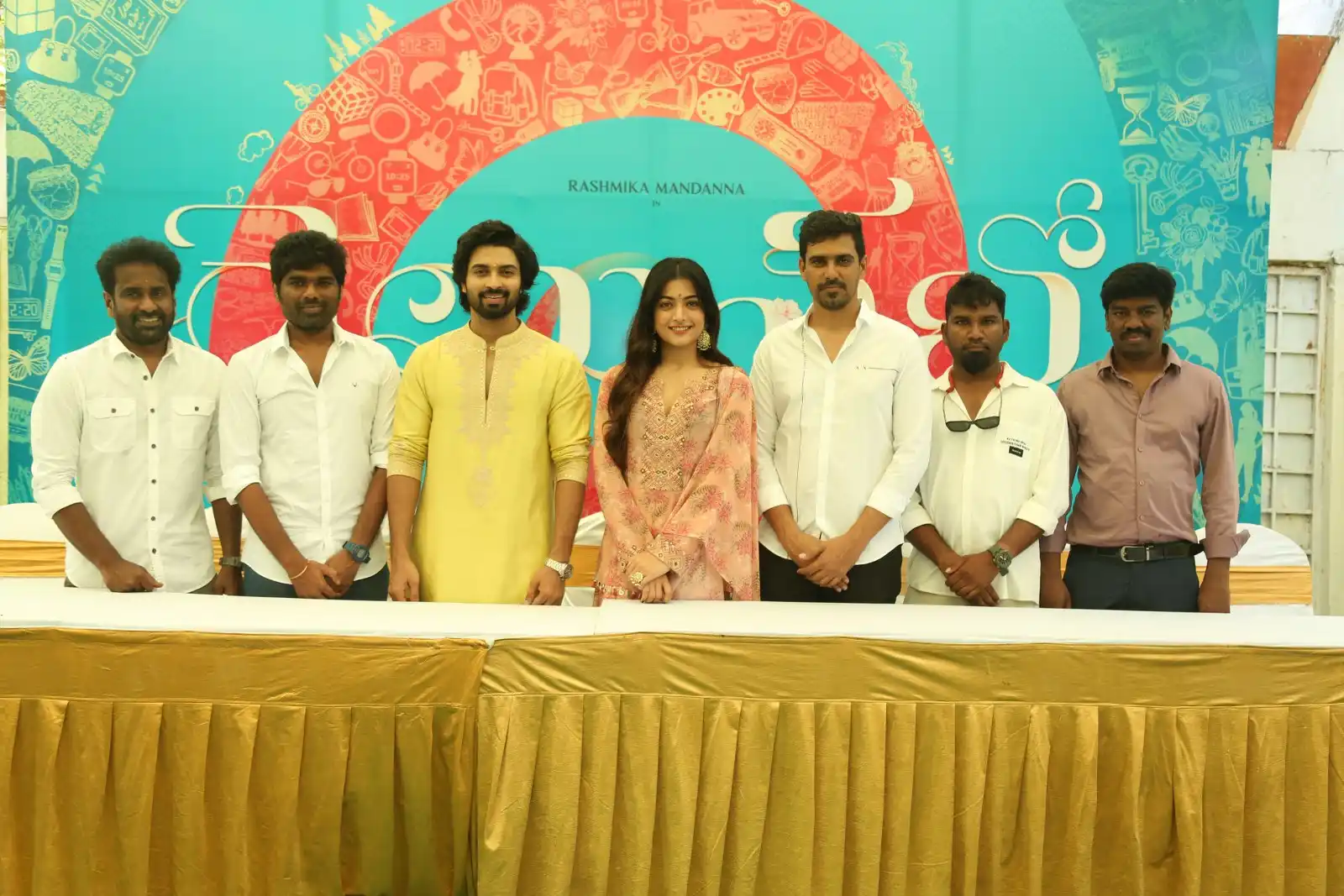 Rashmika Mandanna Rainbow Movie Opening Ceremony