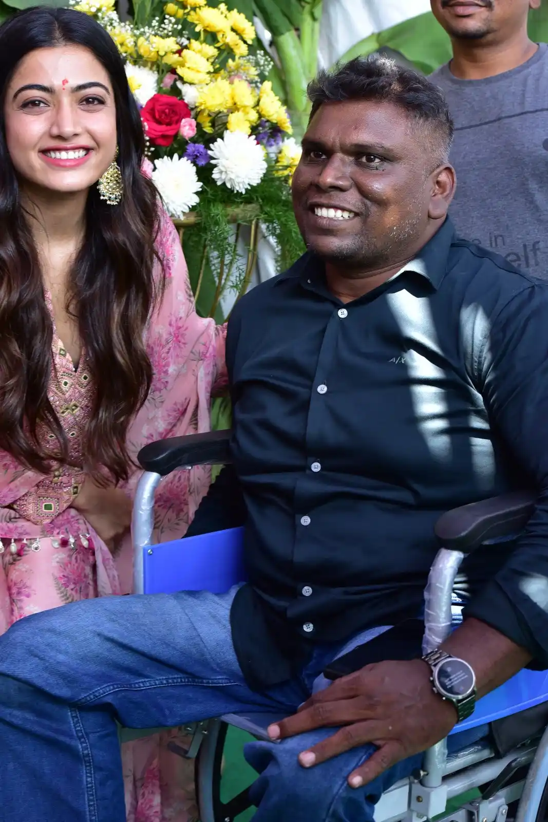 Rashmika Mandanna Rainbow Movie Opening Ceremony