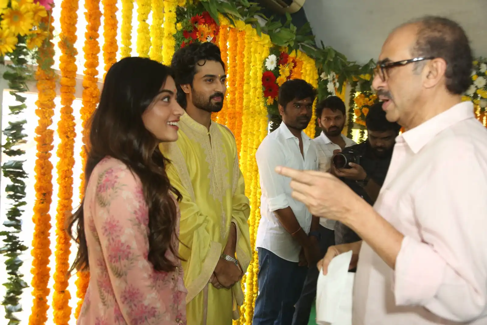Rashmika Mandanna Rainbow Movie Opening Ceremony