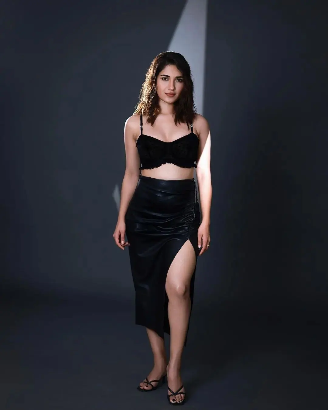 Ruhani Sharma Stunning looks in Black Dress