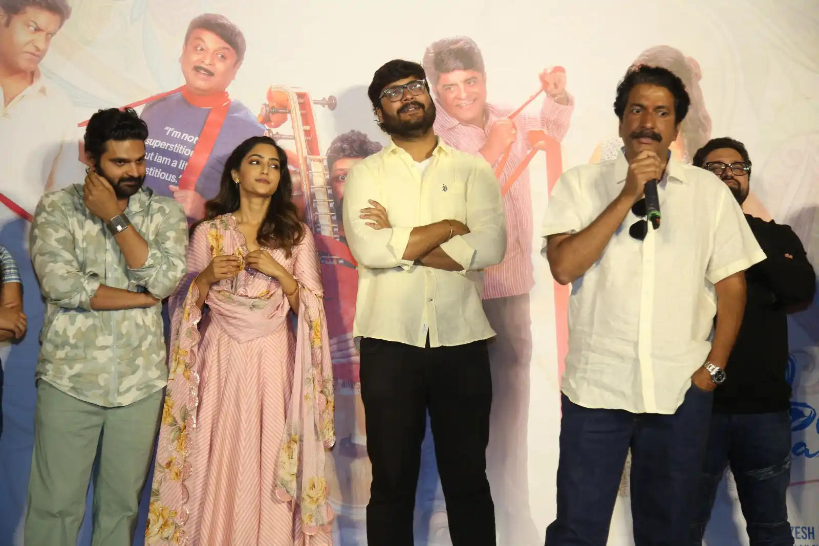 Samajavaragamana Movie Teaser Launch Event