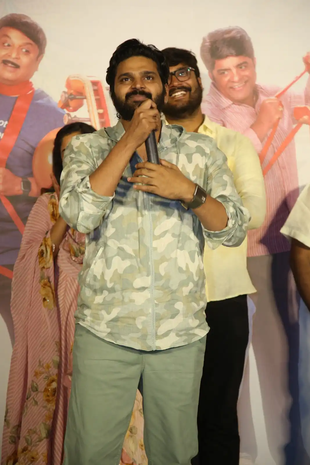 Samajavaragamana Movie Teaser Launch Event