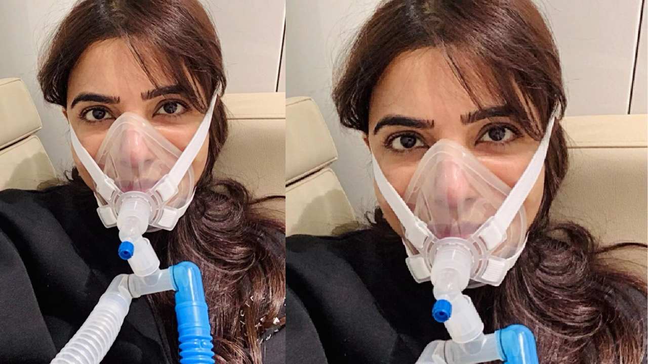 Samantha : ఆక్సిజన్ మాస్క్ తో సమంత.. మళ్లీ ఏమైంది?