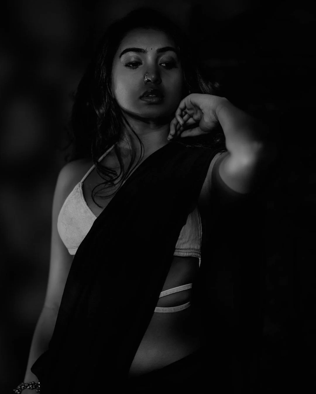 Shivathmika Rajashekar Stunning looks in Saree