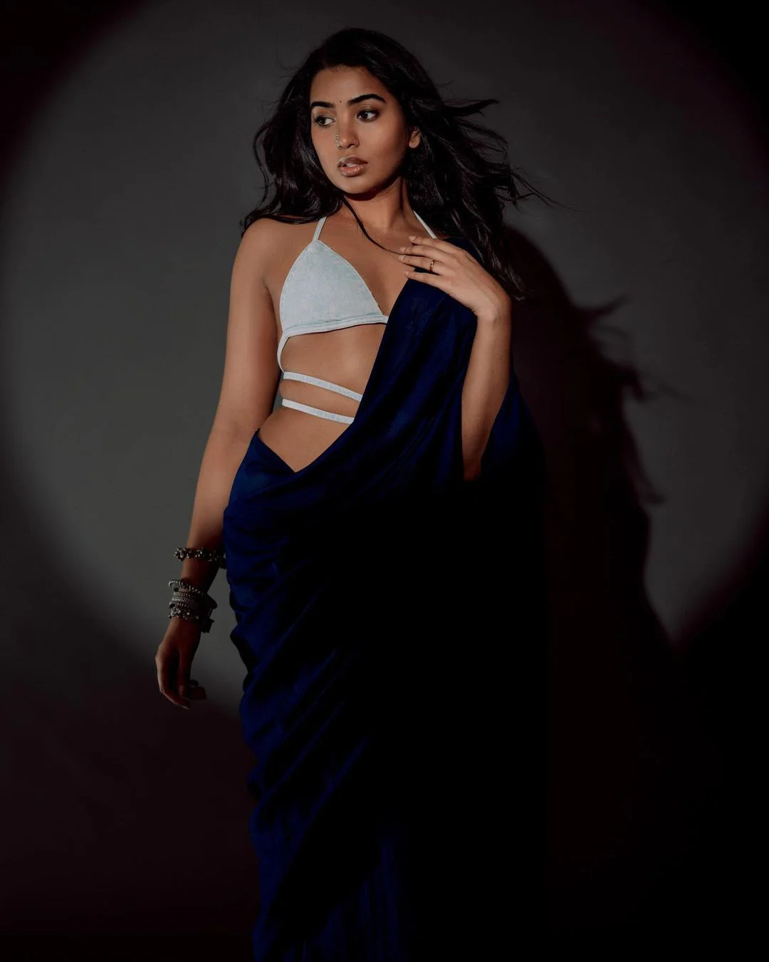 Shivathmika Rajashekar Stunning looks in Saree