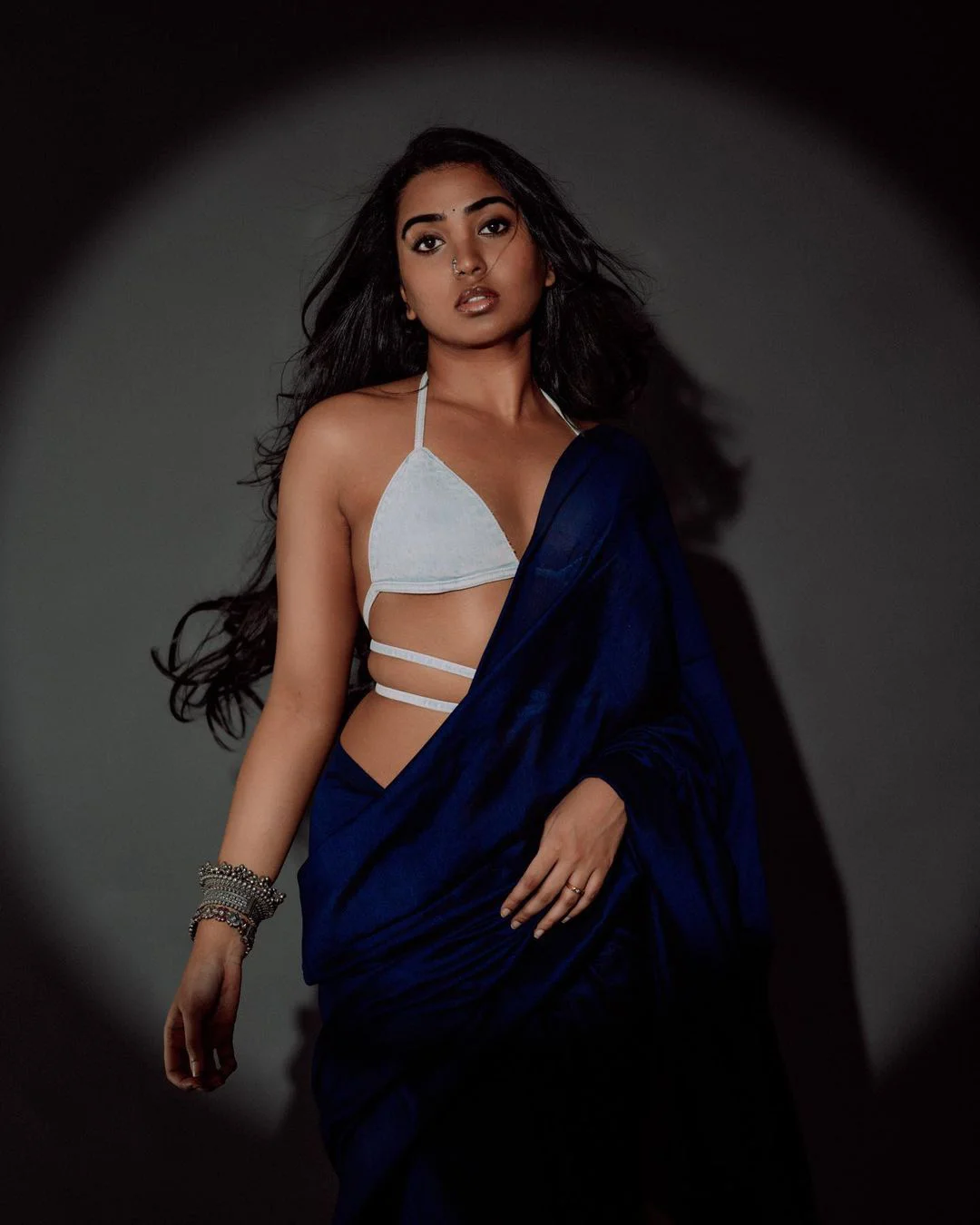 Shivathmika Rajashekar Stunning looks in Saree