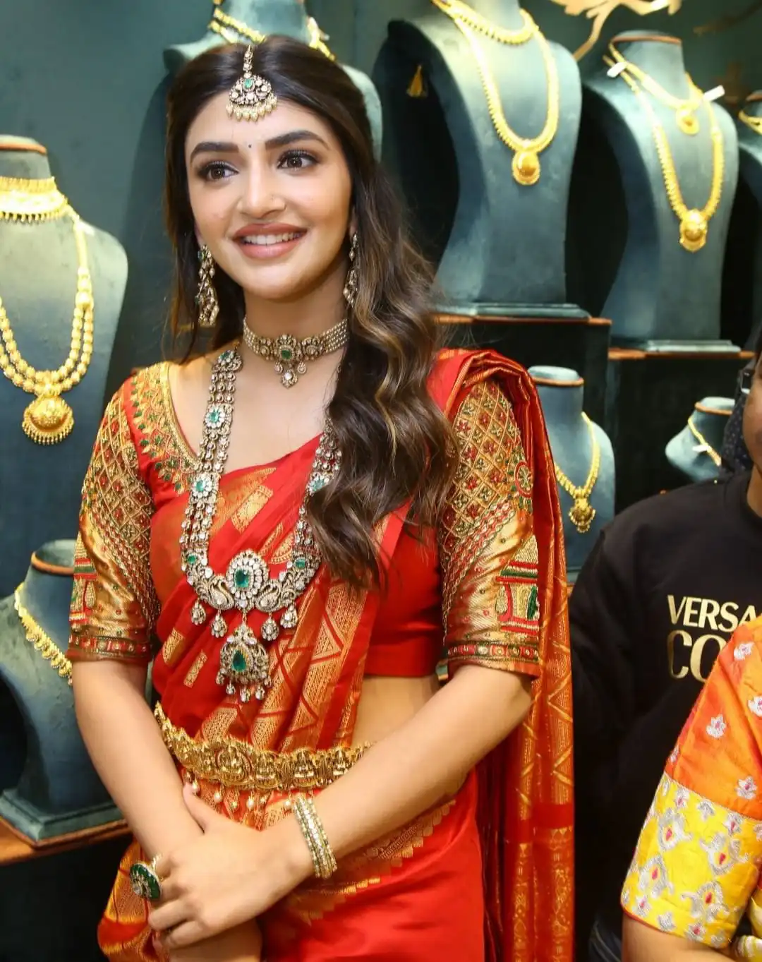 Sreeleela Participated in Jewellery shop opening in Hyderabad
