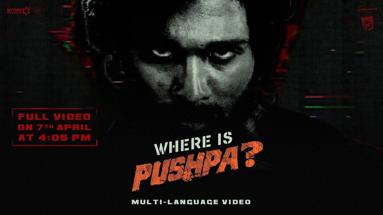 Pushpa 2 : పుష్ప 2 అప్డేట్ వచ్చేసింది.. పుష్ప రాజ్ ఎక్కడ?