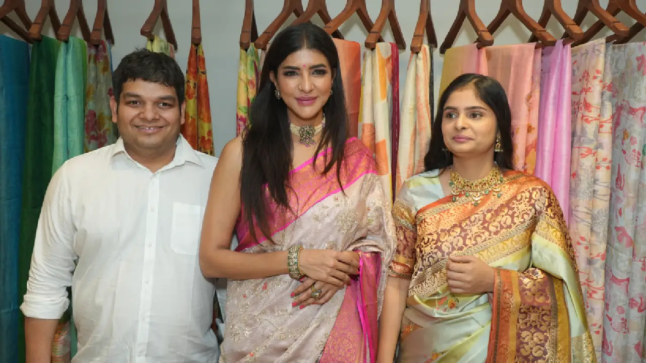 Manchu Lakshmi at Boutique Opening in Hyderabad