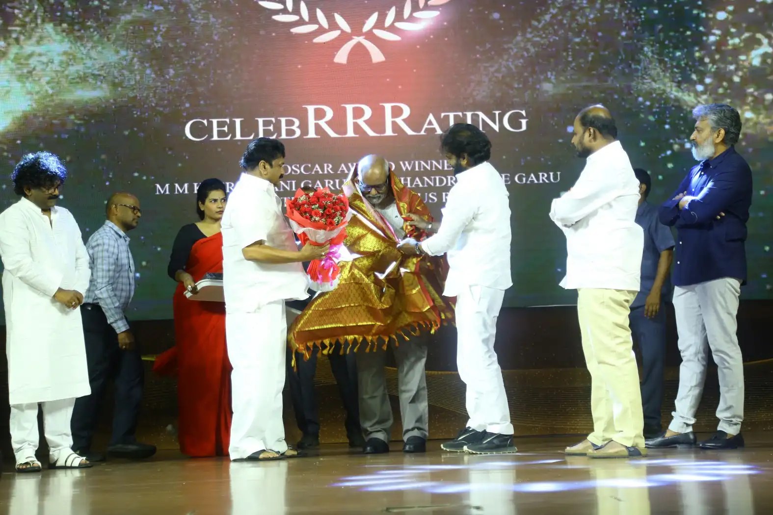 Tollywood Film Chamber felicitated oscar winners M M Keeravani Chandrabose