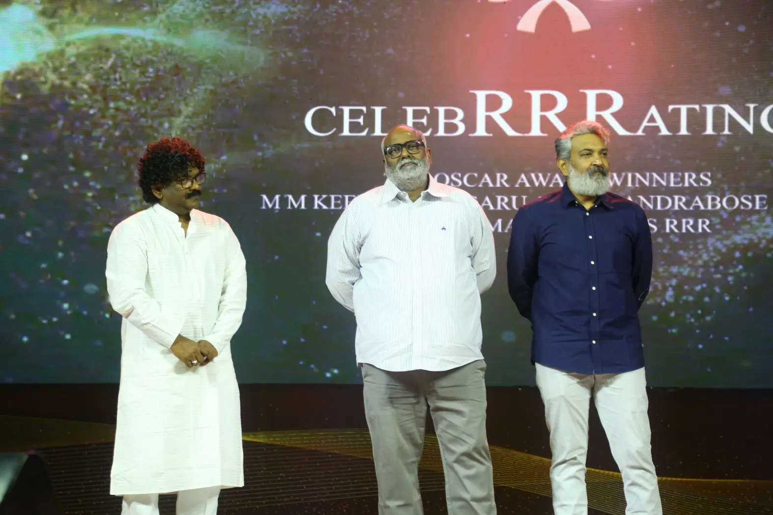 Tollywood Film Chamber felicitated oscar winners M M Keeravani Chandrabose