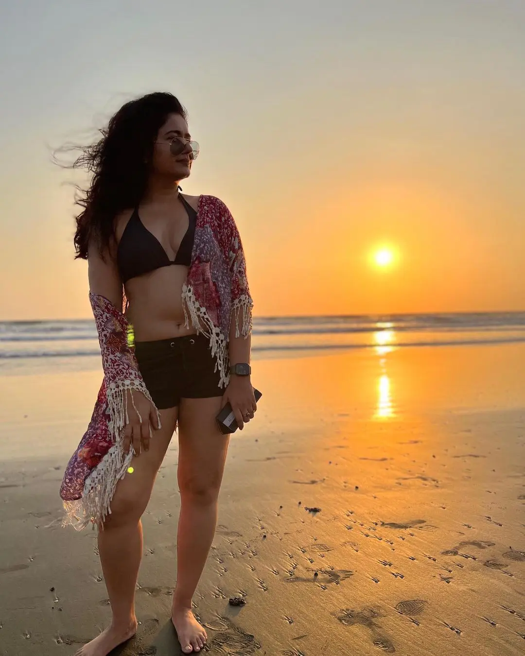 Tollywood heroine Poonam Bajwa latest bikini photos