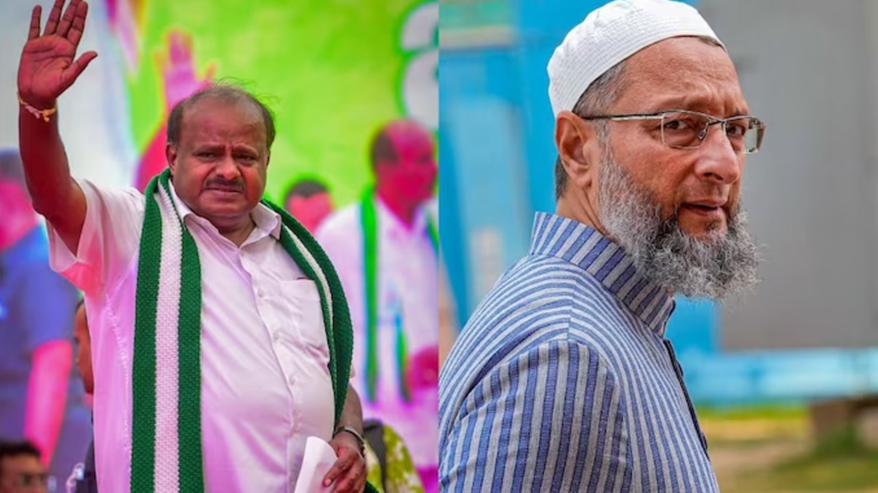 Karnataka Polls: జేడీఎస్-ఎంఐఎం మధ్య చర్చలు.. సక్సెస్ అయితే కాంగ్రెస్ పార్టీకి బ్యాడ్ న్యూసే!