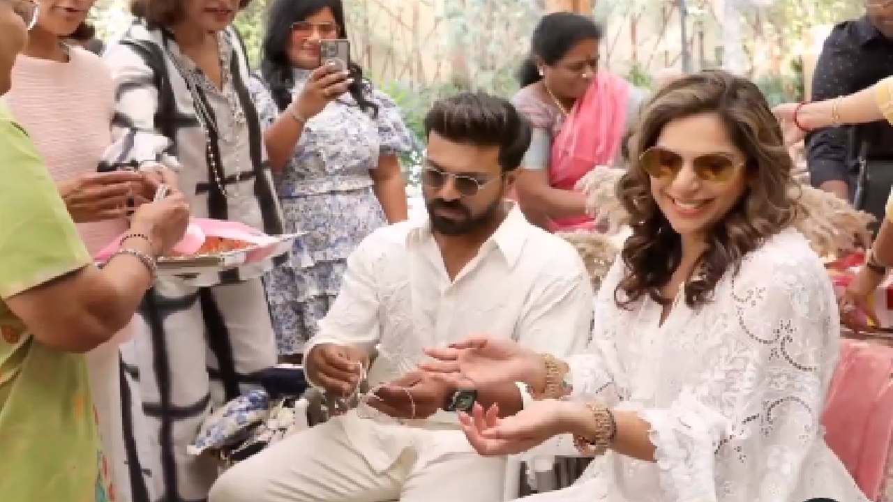 Upasana : దుబాయ్‌లో ఉపాసనకి సీమంతం.. వైరల్ అవుతున్న వీడియో!